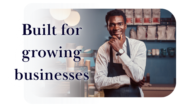 Small business owner working in a service-based business environment